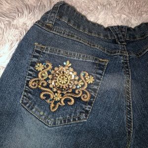 Angels Size 7 Flair Cut Jeans